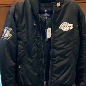 NBA Lakers bomber jacket new